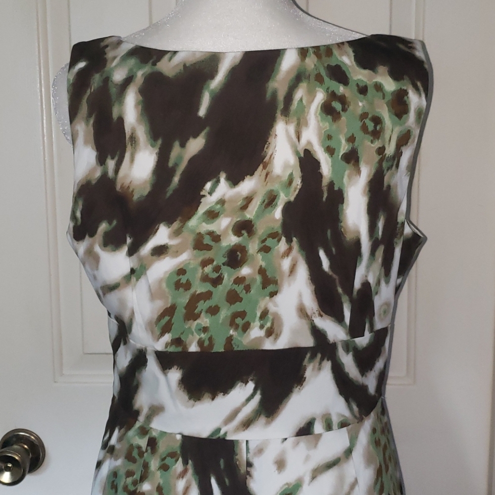 NWT Banana Republic Tropical Summer Midi Dress Size 6 - Picture 6 of 16